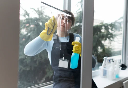 Nettoyage de vitres intérieures et extérieures à Préty